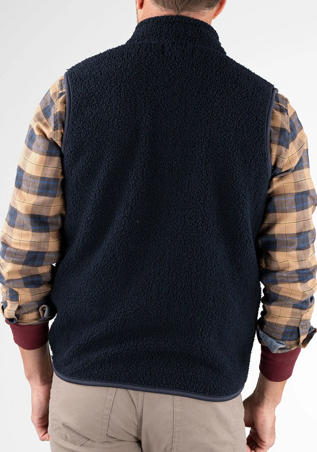 Bonded Berber/Polar Fleece Vest