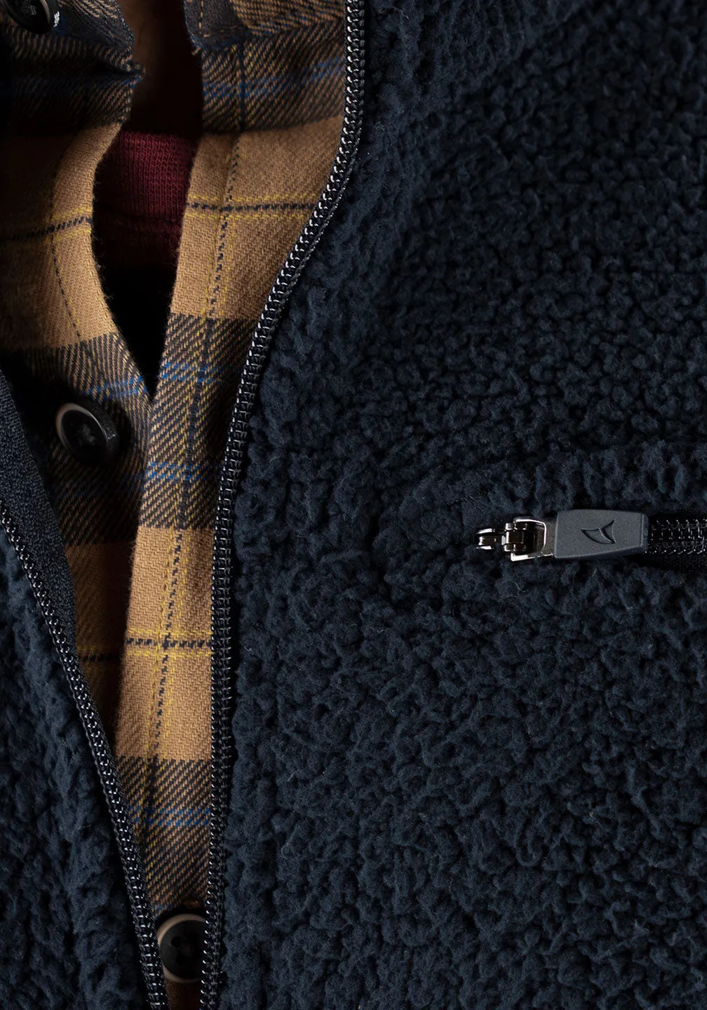 Bonded Berber/Polar Fleece Vest