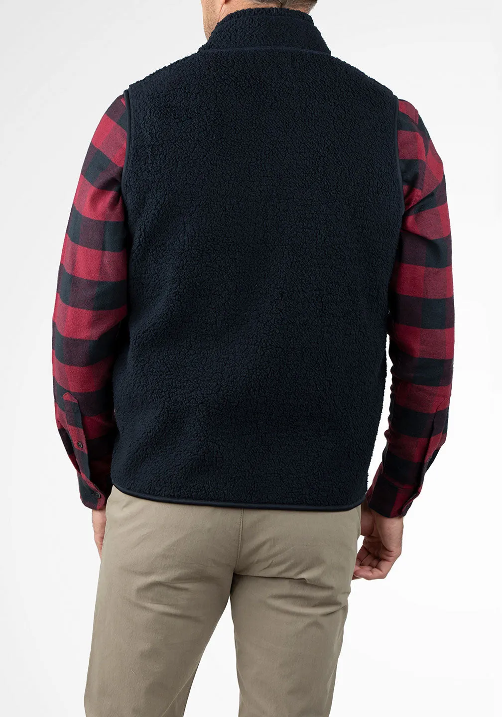 Bonded Berber/Polar Fleece Vest
