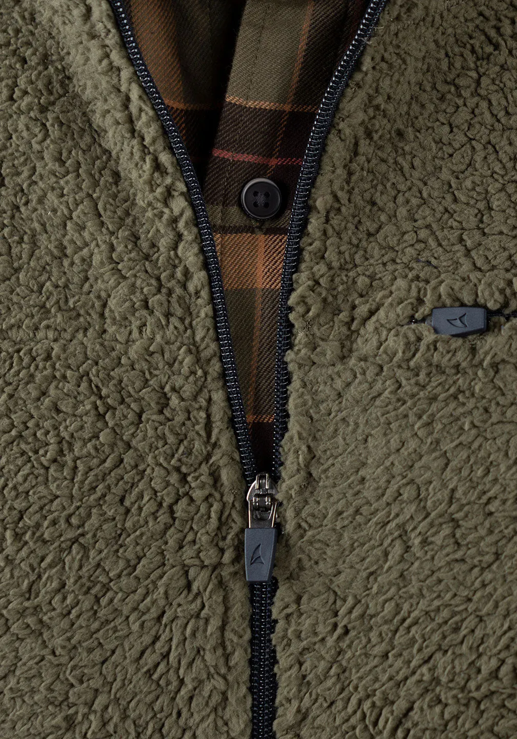 Bonded Berber/Polar Fleece Vest