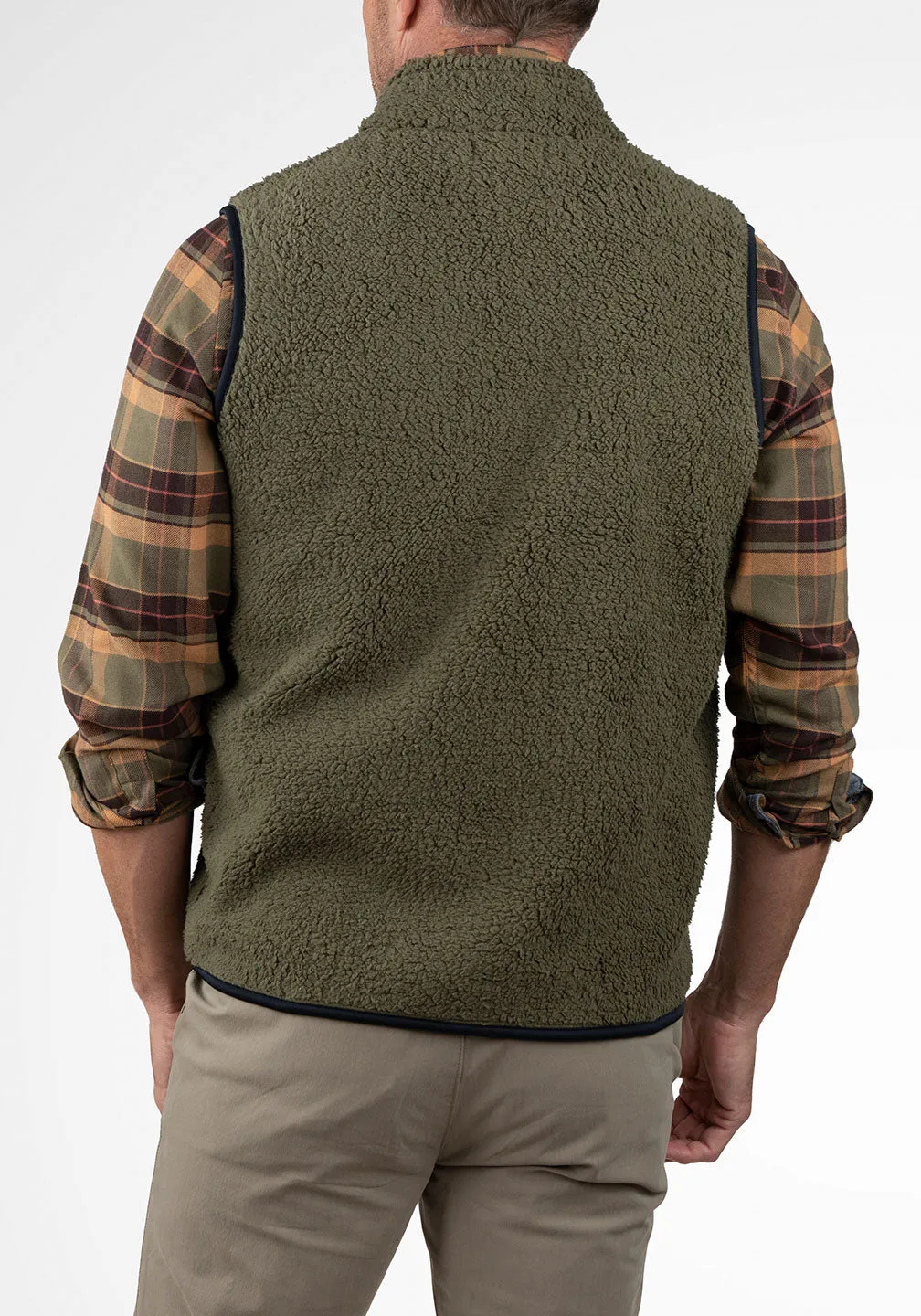 Bonded Berber/Polar Fleece Vest