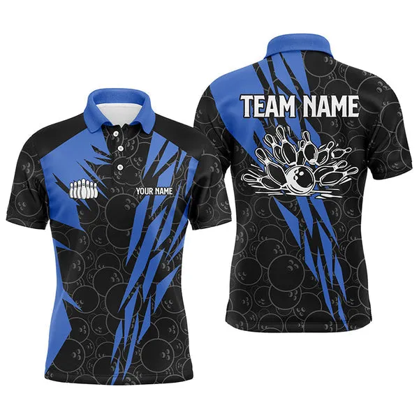 Bowling Strike Team League Multicolor Option Customized Name 3D Shirt, Gift for Bowling Lovers