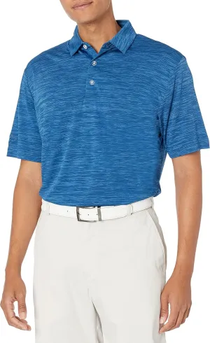 Callaway Broken Stripe Golf Polo, Sun Protection, Moisture-Wicking, Lightweight, Athletic Collared Shirts for Men
