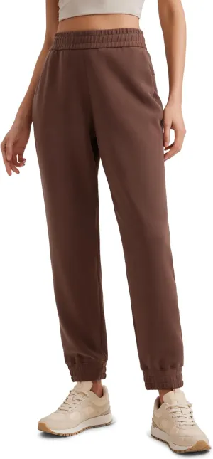 CRZ YOGA SoftAura Sweatpants Women Modal Joggers High Waisted Lounge Travel Casual Sweat Pants with Pockets Cinch Bottom