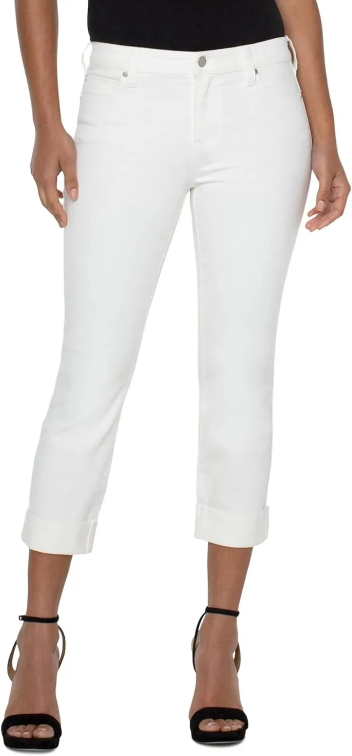 Liverpool Charlie Crop Wide Rolled Cuff